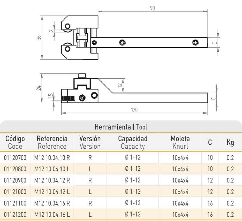 Image of M12 moleteadora por deformacion modelos